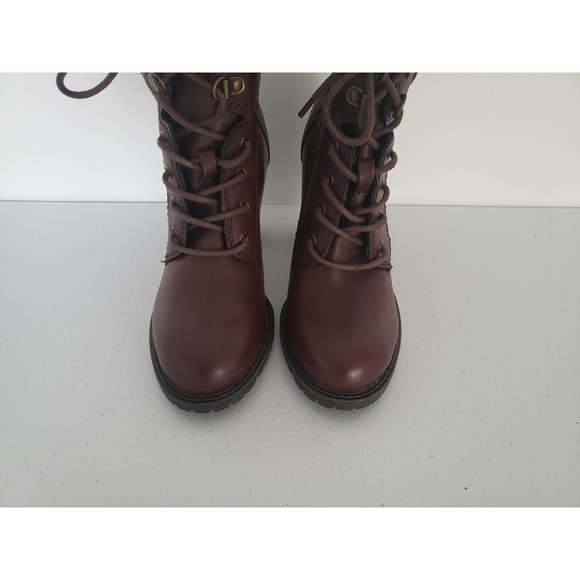 Dolce By Mojo Moxy Women Boots Brown Leather Size 8 - Picture 5 of 7